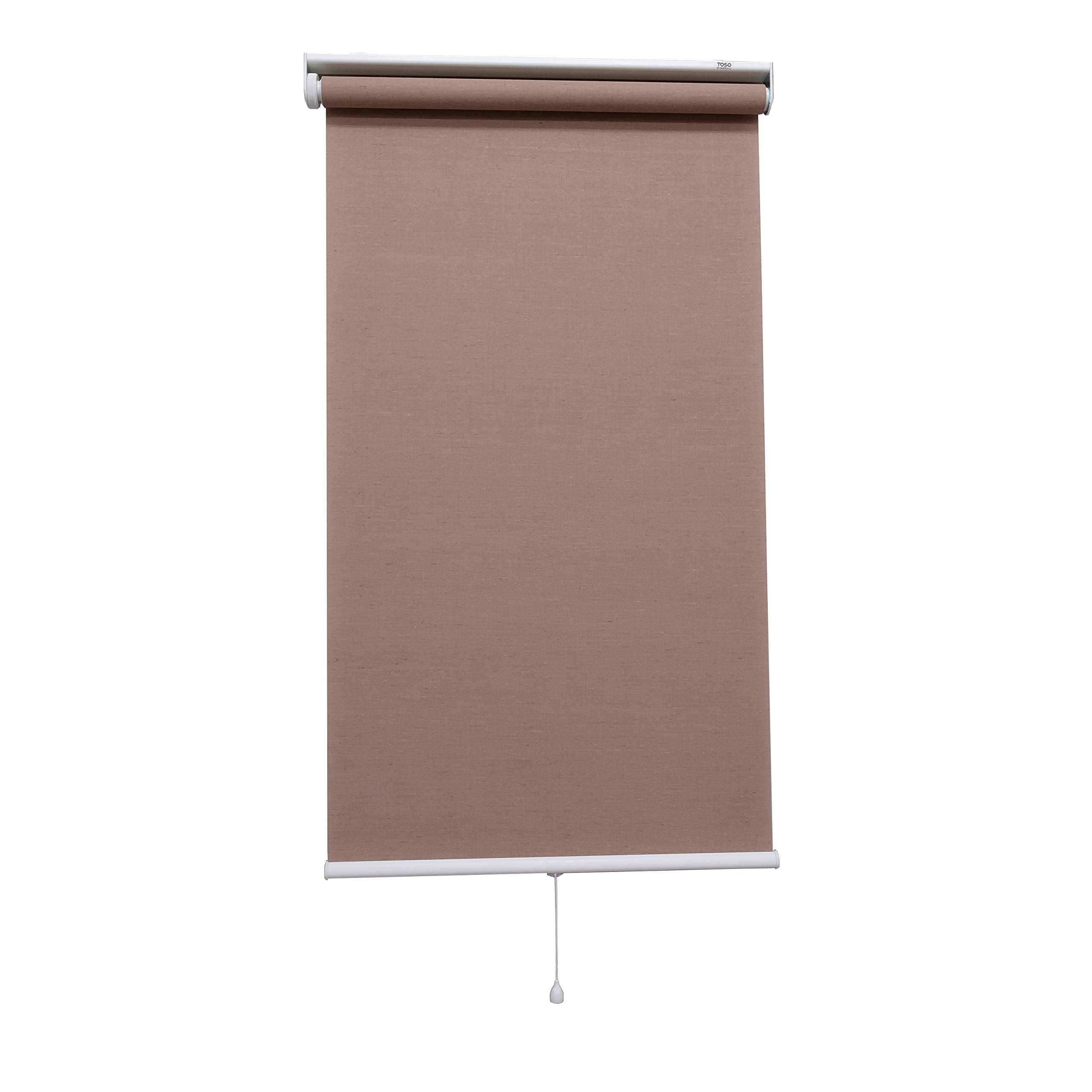 Amazon｜トーソー ロールスクリーン リネンブラウン 60X180
