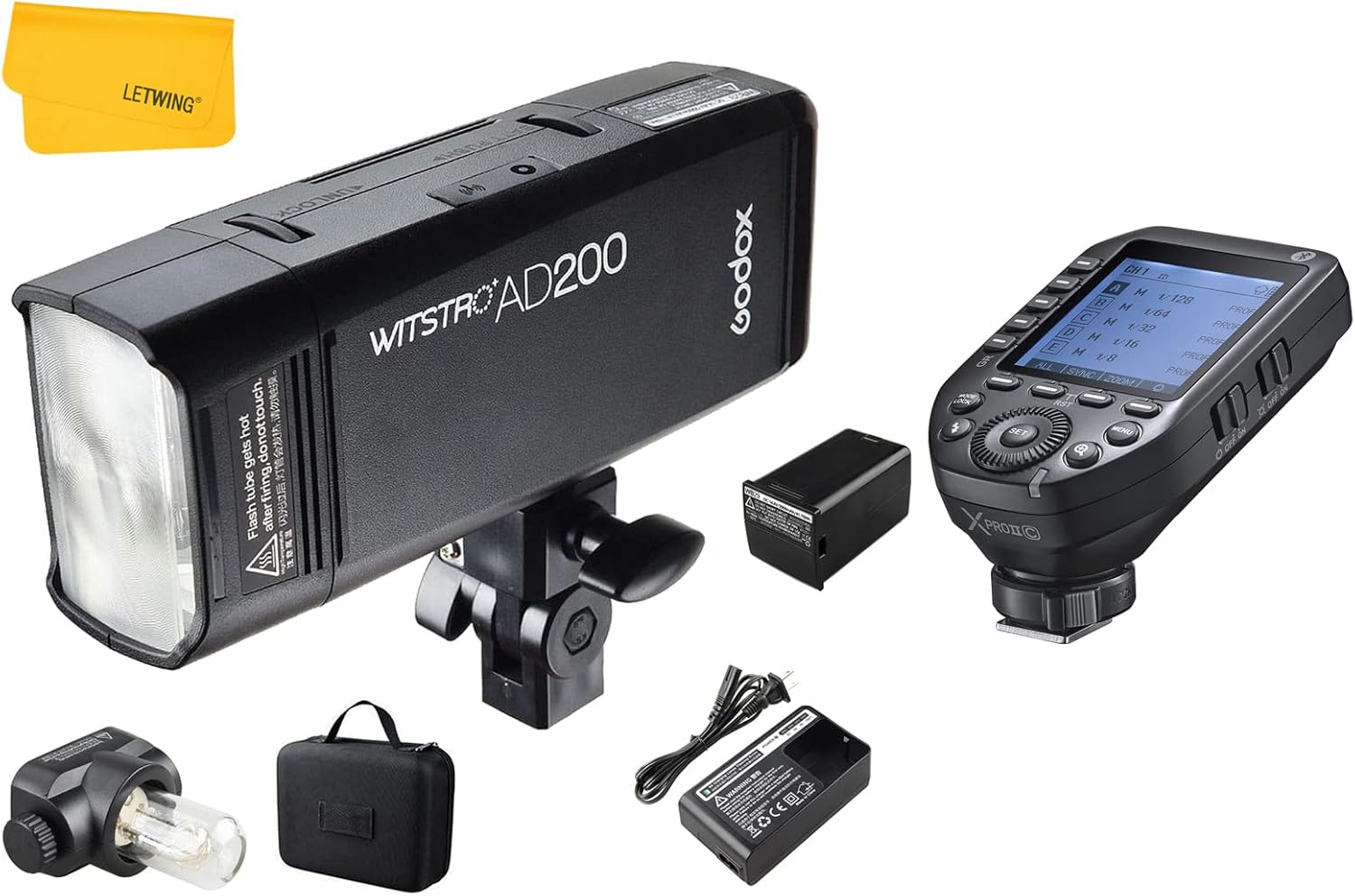Godox AD200 TTL Flash Strobe, 200Ws 2.4G 1/8000 HSS