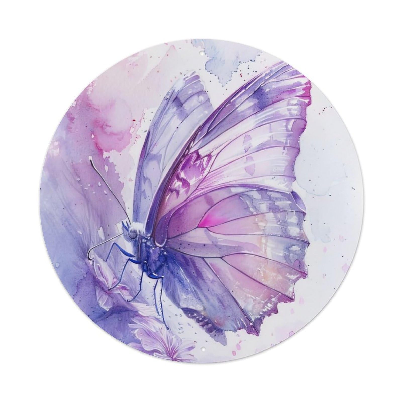 Animal Artwork Beautiful Butterfly Metal Tin Sign