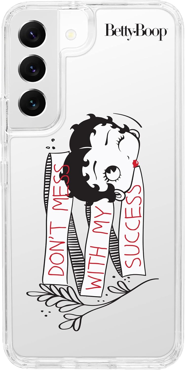 Affinity Bands Betty Boop Girl Power HD Phone Case Compatible with Samsung Galaxy S23 (Pretty & Smart)