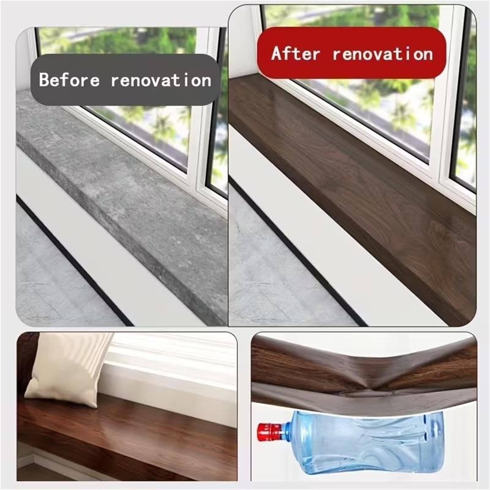 Cinta adhesiva for reparación de grano madera, 5m x 20cm, 1 unidad