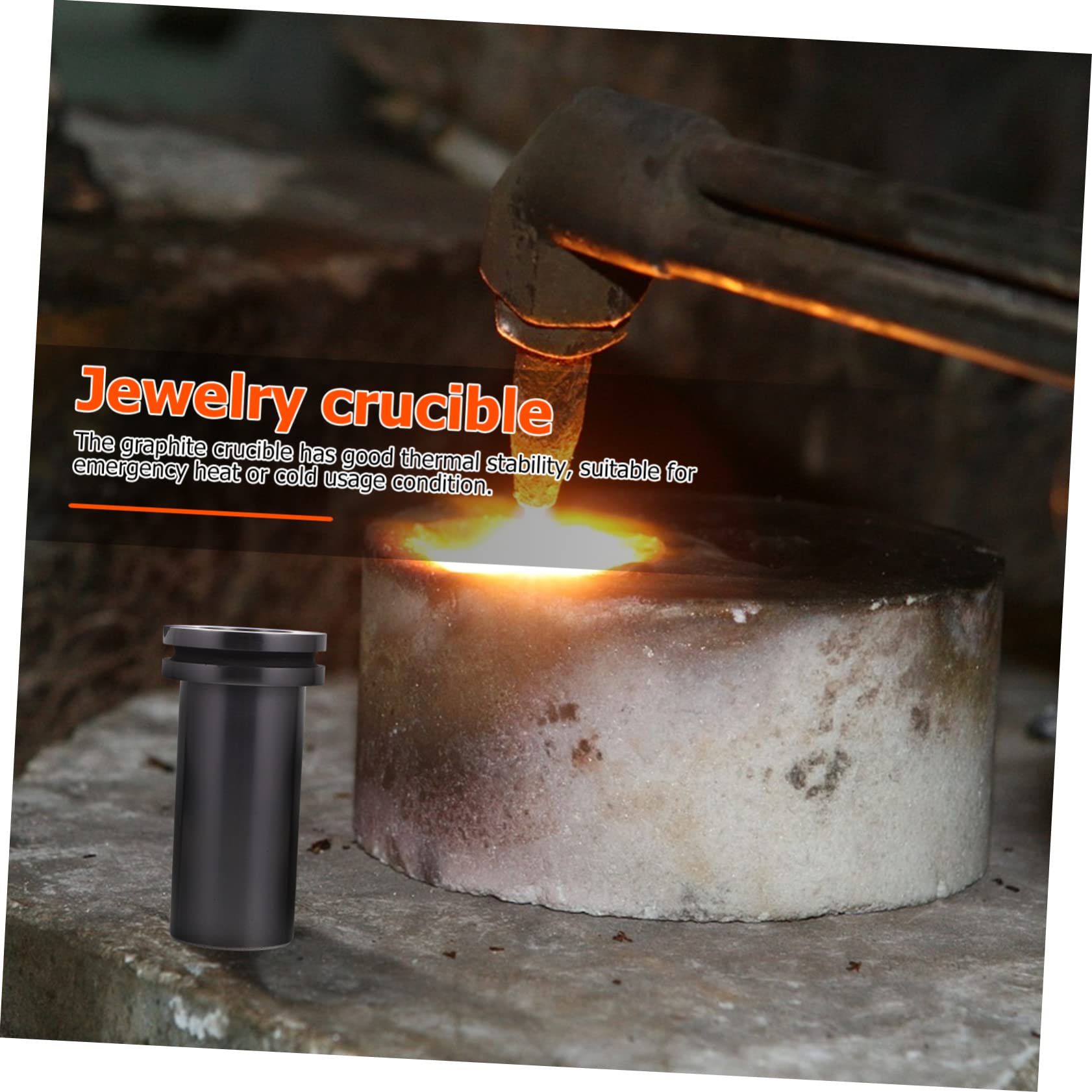 Stampo A Croce In Grafite Zerodeko - Per Fusione Metalli Come Oro E Argento, Lingottiera Per Gioielli - Foto 13