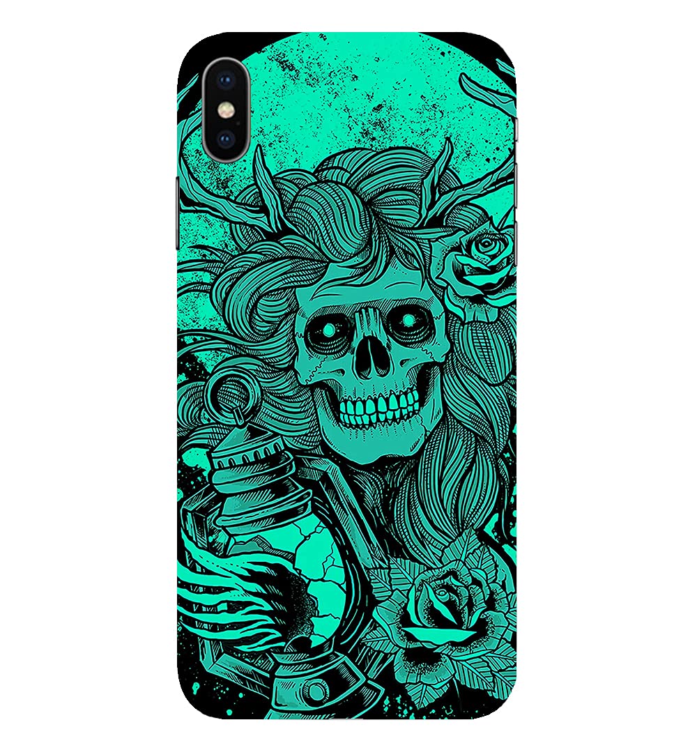 CreativeSoul ''Devil Skull with Horns'' Printed Hard Back Case for