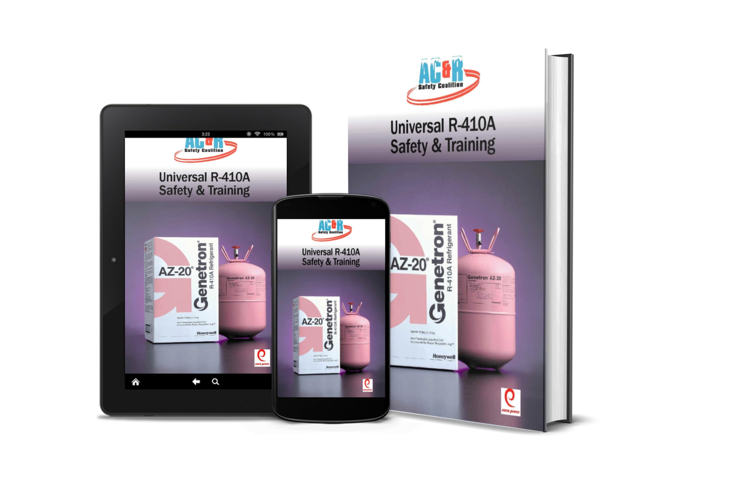 The HVAC/R Professional's Field Guide to Universal R-410a Safety & Training: Delta-T Solutions (This is a safety and training guide, the cylinder is NOT included) — Amazon image 2