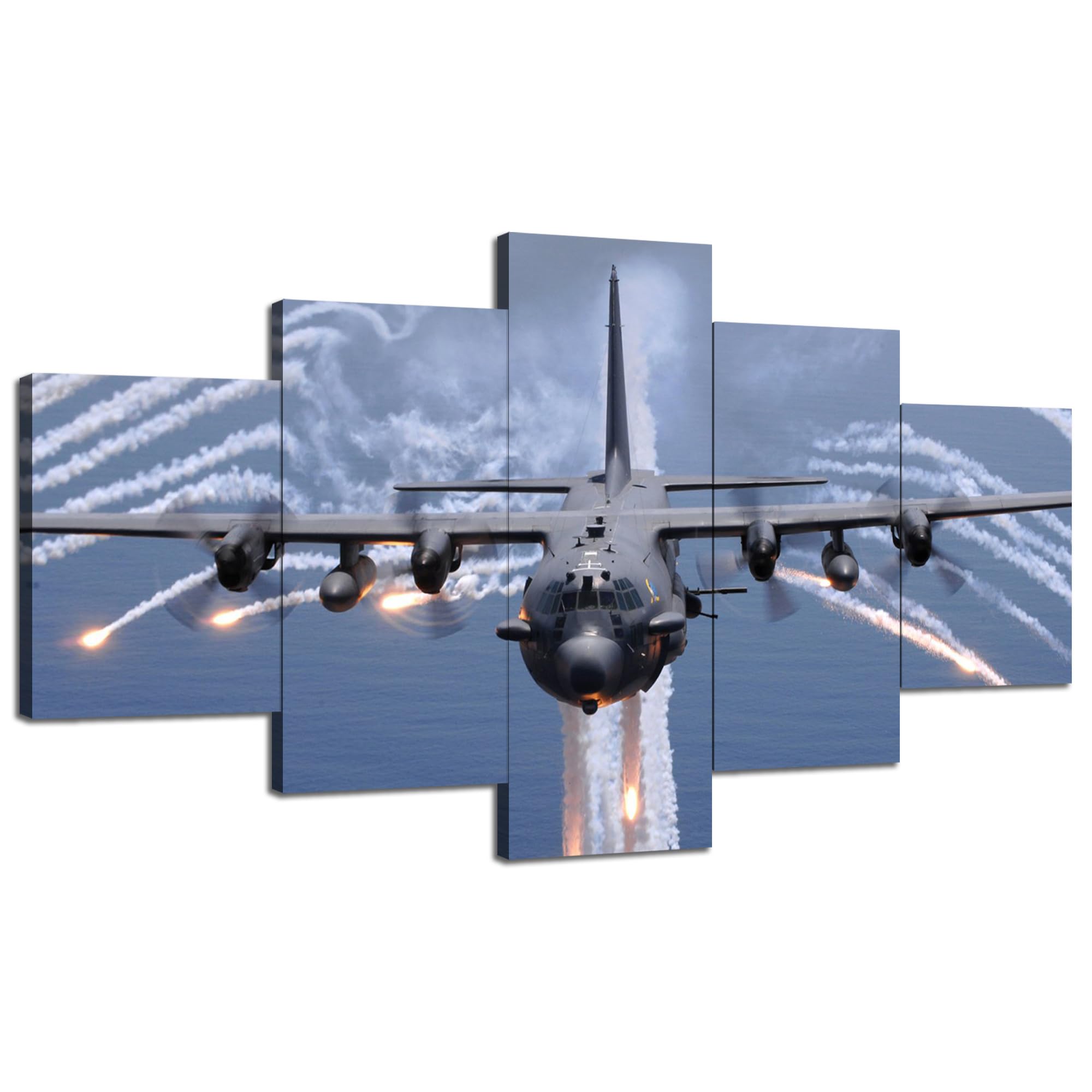 Amazon.com: Military Attack Aircraft AC-130 Gunship United States