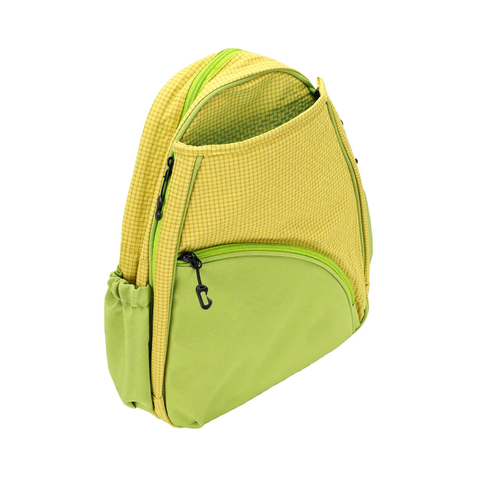 Karlak Zaino da Tennis per Bambini con Scomparto per Scarpe Resistente Tessuto Oxford 13 Litri Giovani Atleti Verde Limone