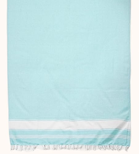 LANE LINEN Toalla de playa 100% algodón con bolsa de playa, toallas de playa de gran tamaño, 39 x 71 pulgadas, toalla de playa de gran tamaño,