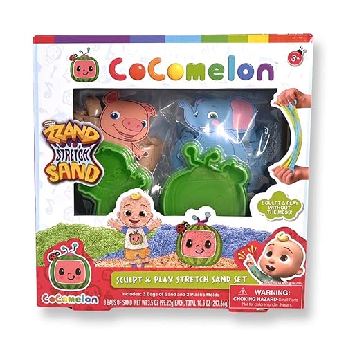 CoComelon Juego de arena elástica Sculpt & Play