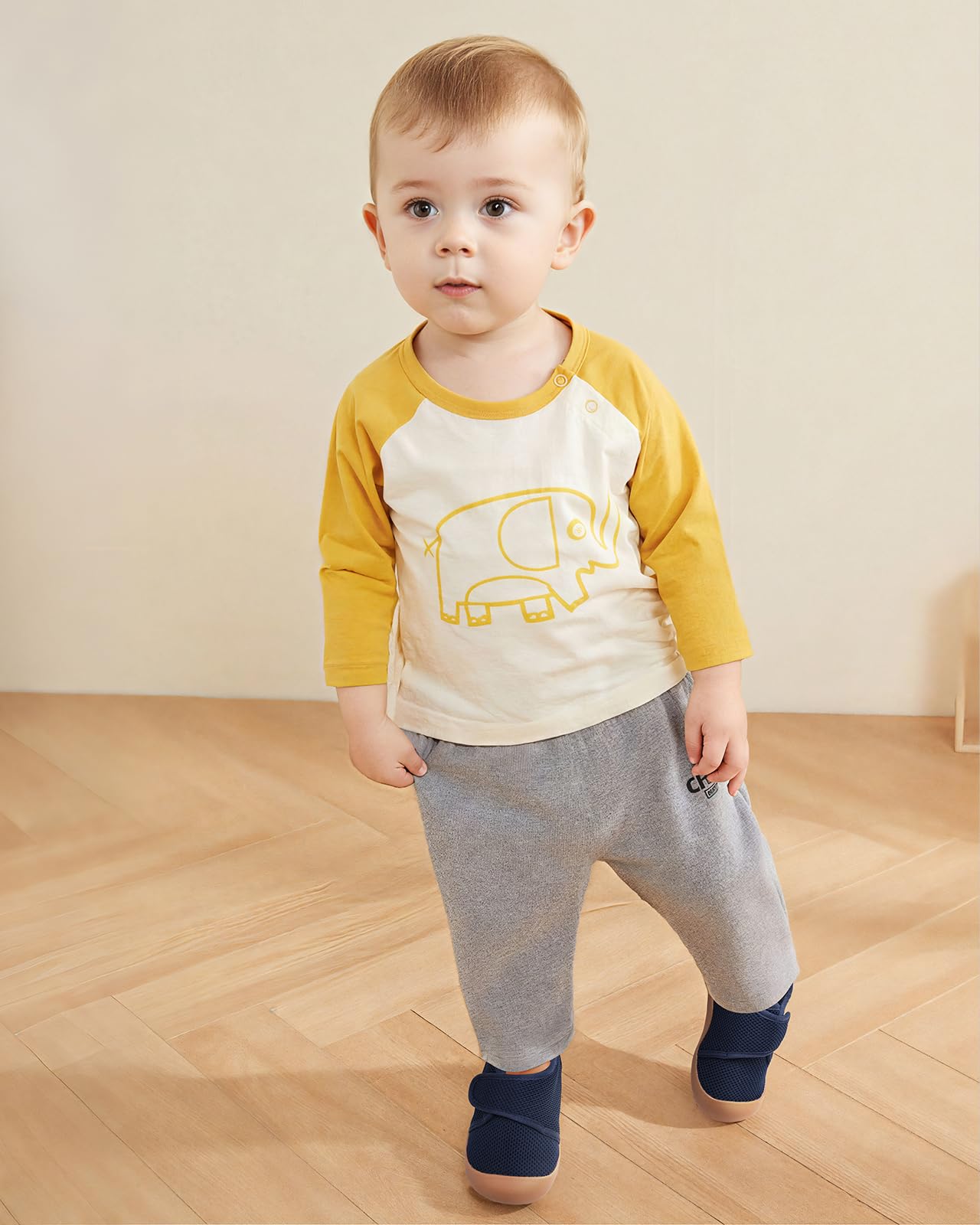 IceUnicorn Hausschuhe Kinder Barfussschuhe Jungen Mädchen Barfußschuhe Lauflernschuhe Hohe Kindergarten Atmungsaktiv