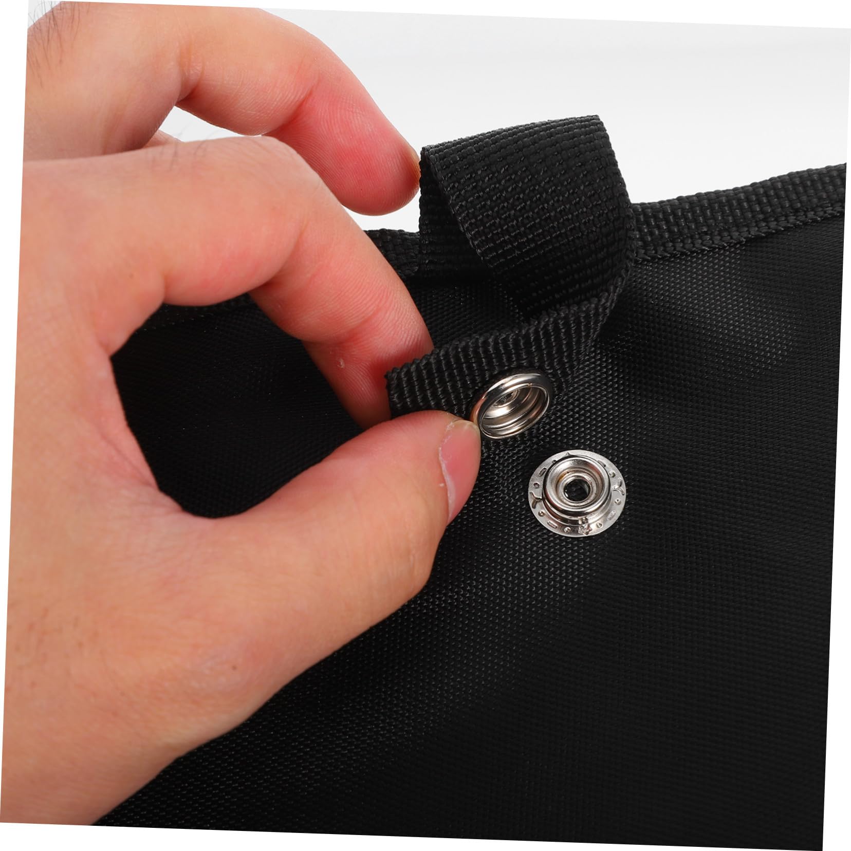 Bolsa Colgante para Andador con Gran Capacidad Diseño Resistente para Almacenamiento bajo Asiento para Usuarios Mayores y Ayudas de Movilidad Color Negro