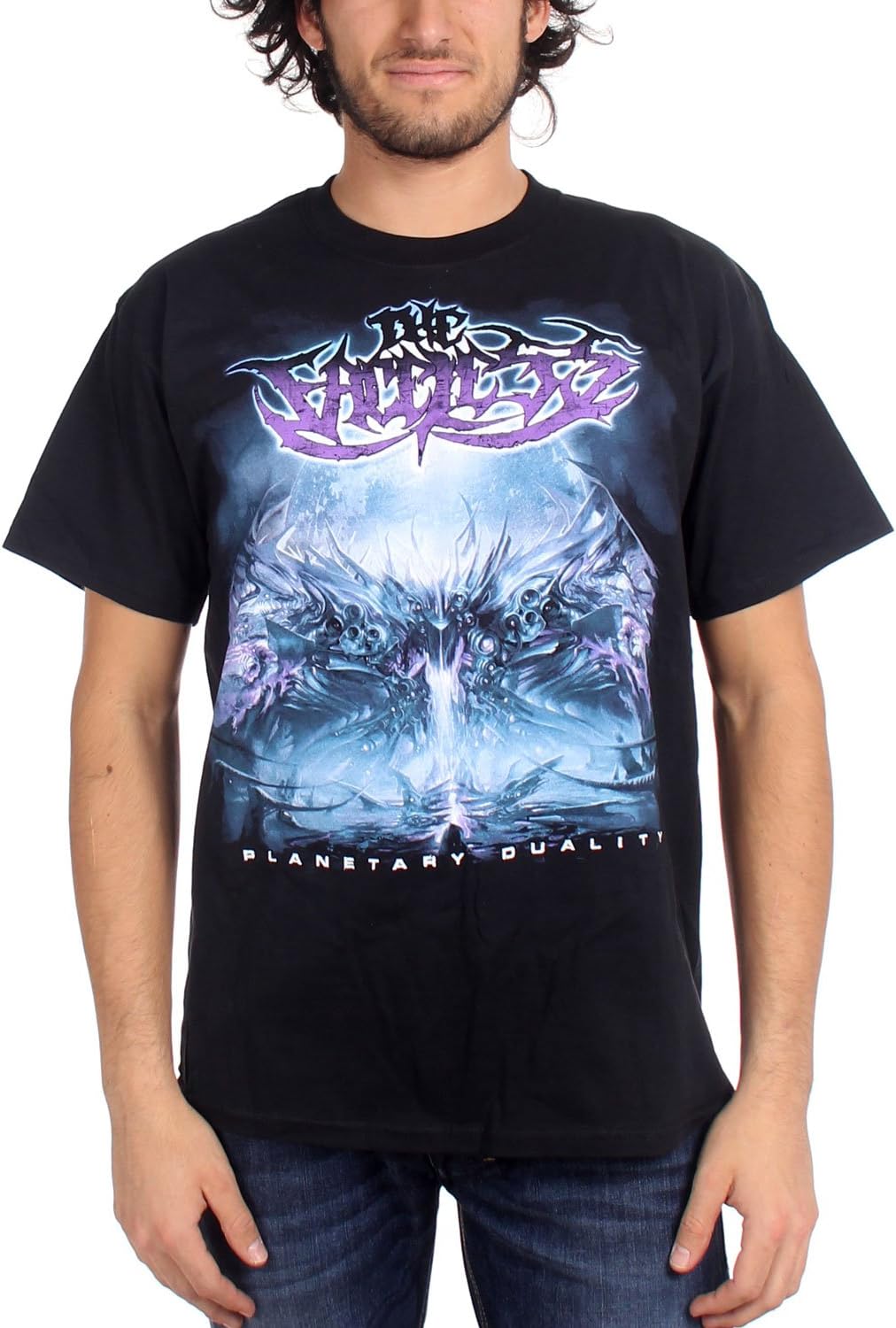 THE FACELESS Band Planetary Duality T-Shirt L