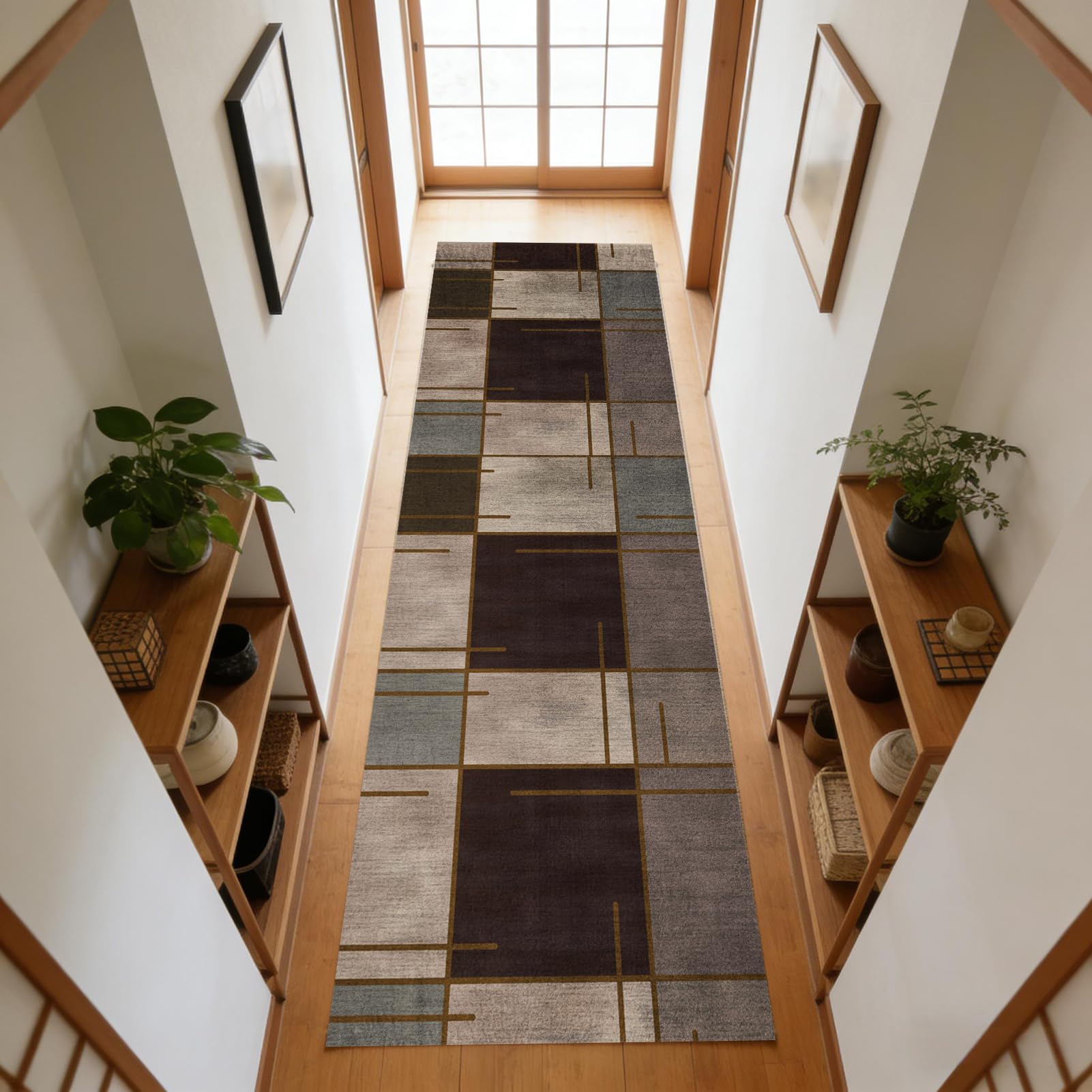 Tapis de Couloir Long, Tapis pour Cuisine Devant évier 60 x 400 cm