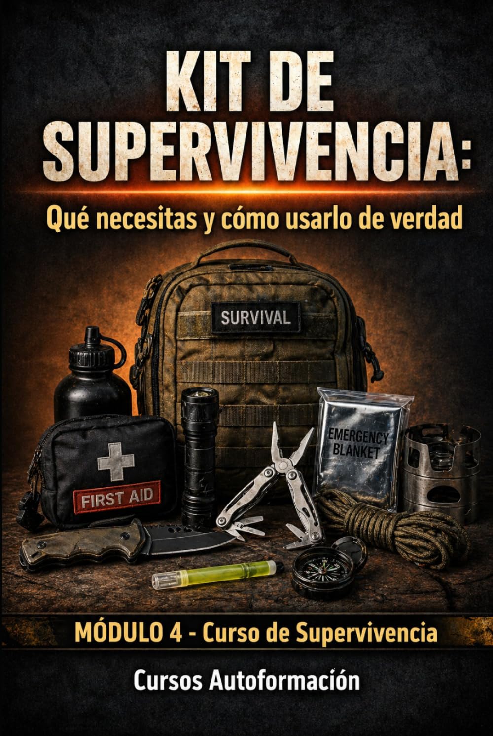 KIT DE SUPERVIVENCIA: Qué necesitas y cómo usarlo de verdad: Curso de Supervivencia (MÓDULO 4)