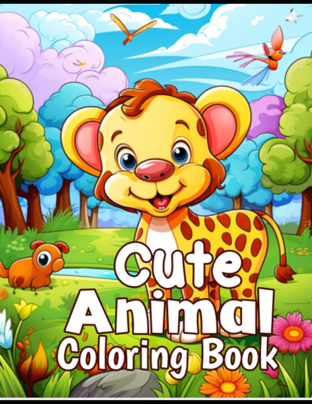 Animals Coloring Book: Enjoyable and Intresting