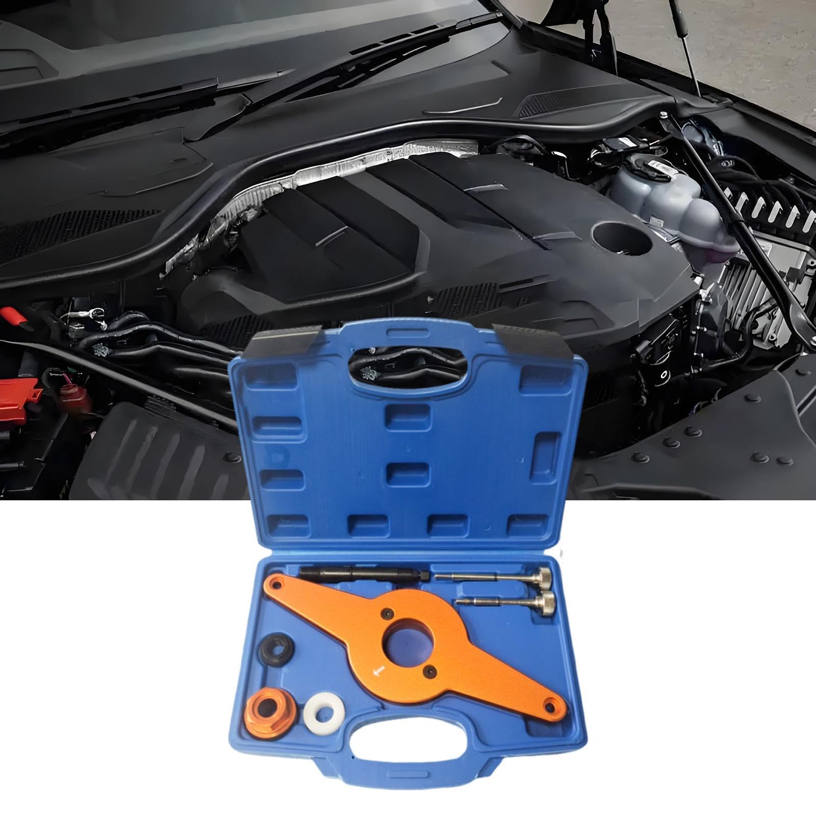 Amortiguador de Vibraciones Del Motor. Extracción de La Polea. Mantenimiento Del Coche. Reparación Del Coche. Sustituye a T10531.