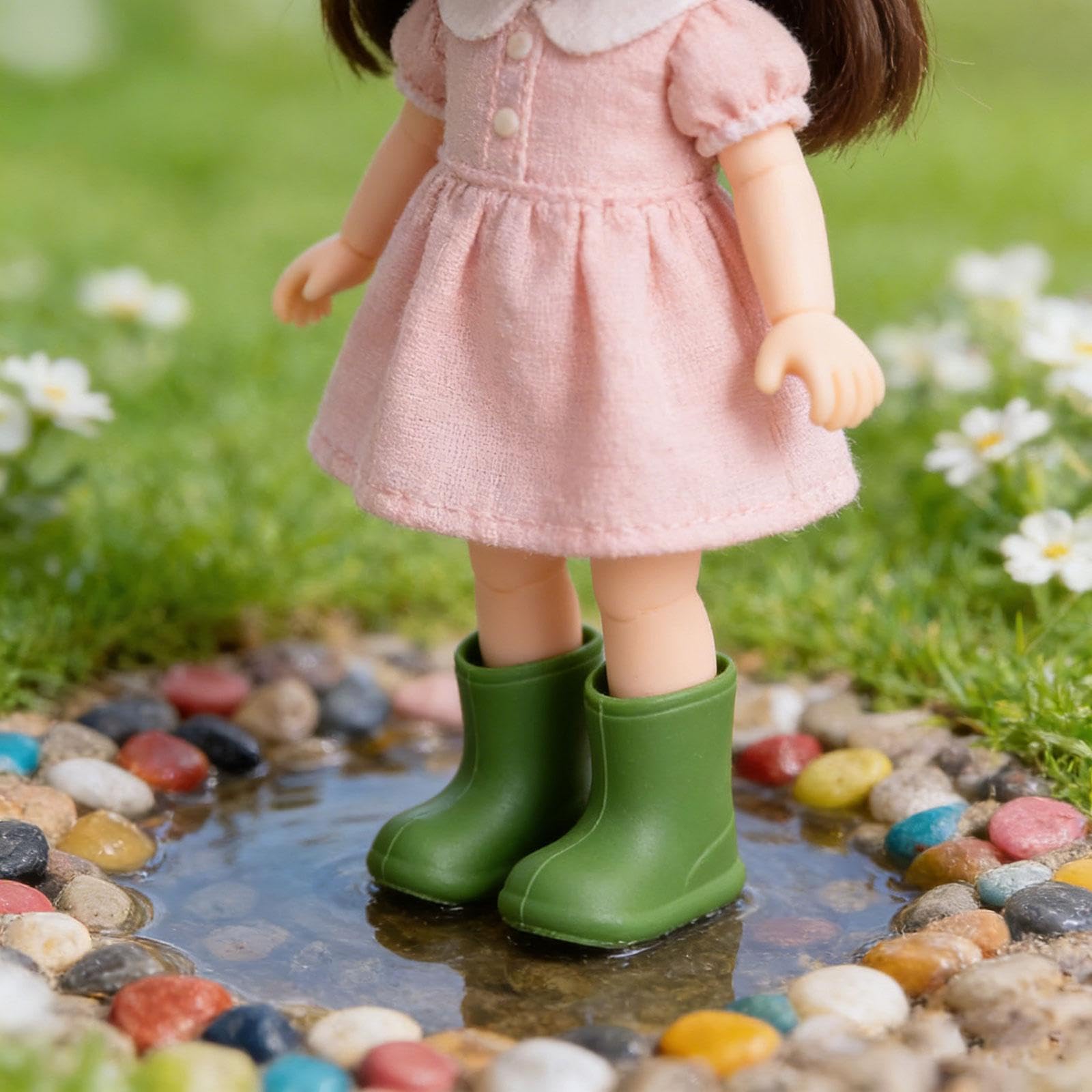 Amazon.co.jp: Zxpjkyu ドールシューズ ミニチュアシューズ 防水