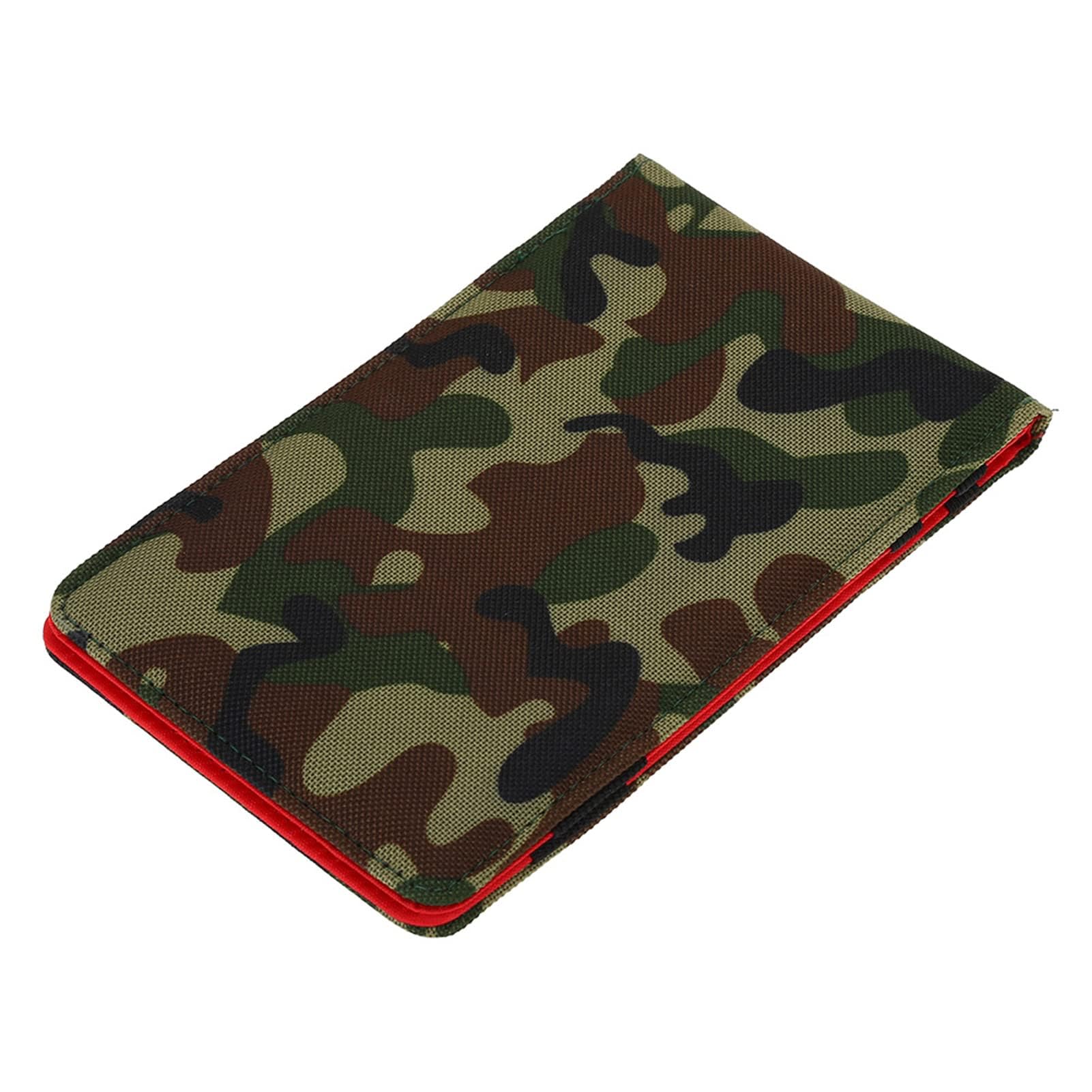 Dwawoo Green Golf Score Card Holder, Canvas Golf Counter Card Keeper With 2 Golf Scorecard, Wooden Pencil(Green)