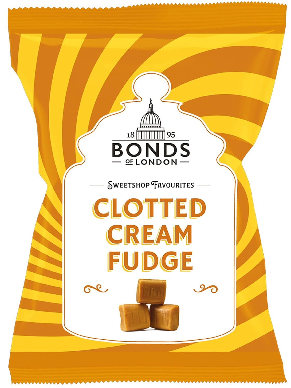 Original Bonds Of London Clotted Cream Fudge Bag Vanilla