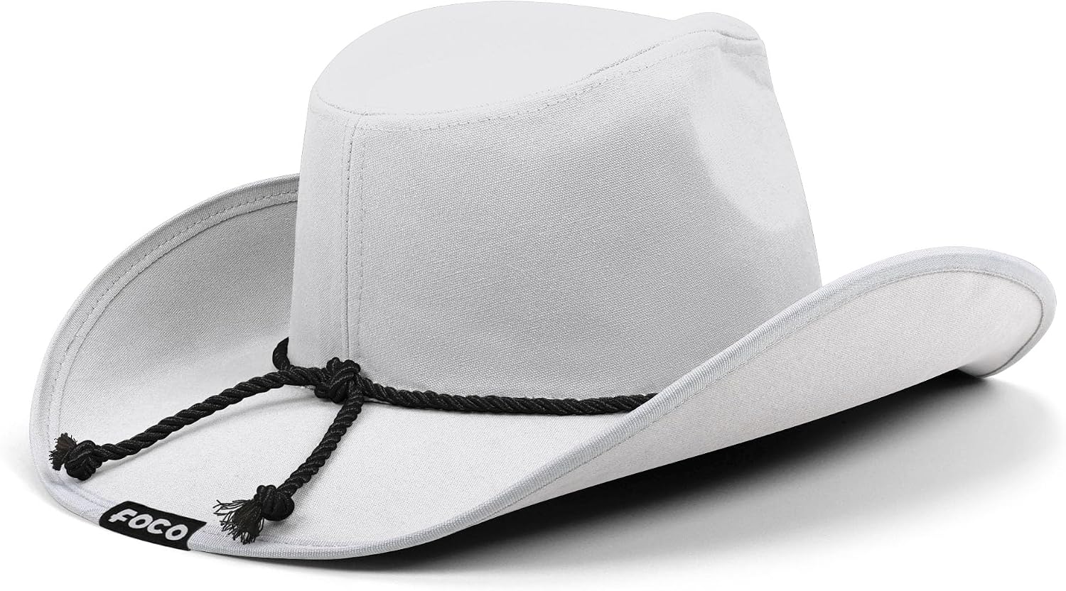 FOCO NFL Womens NFL Team Rhinestone Logo White Cowboy Hat