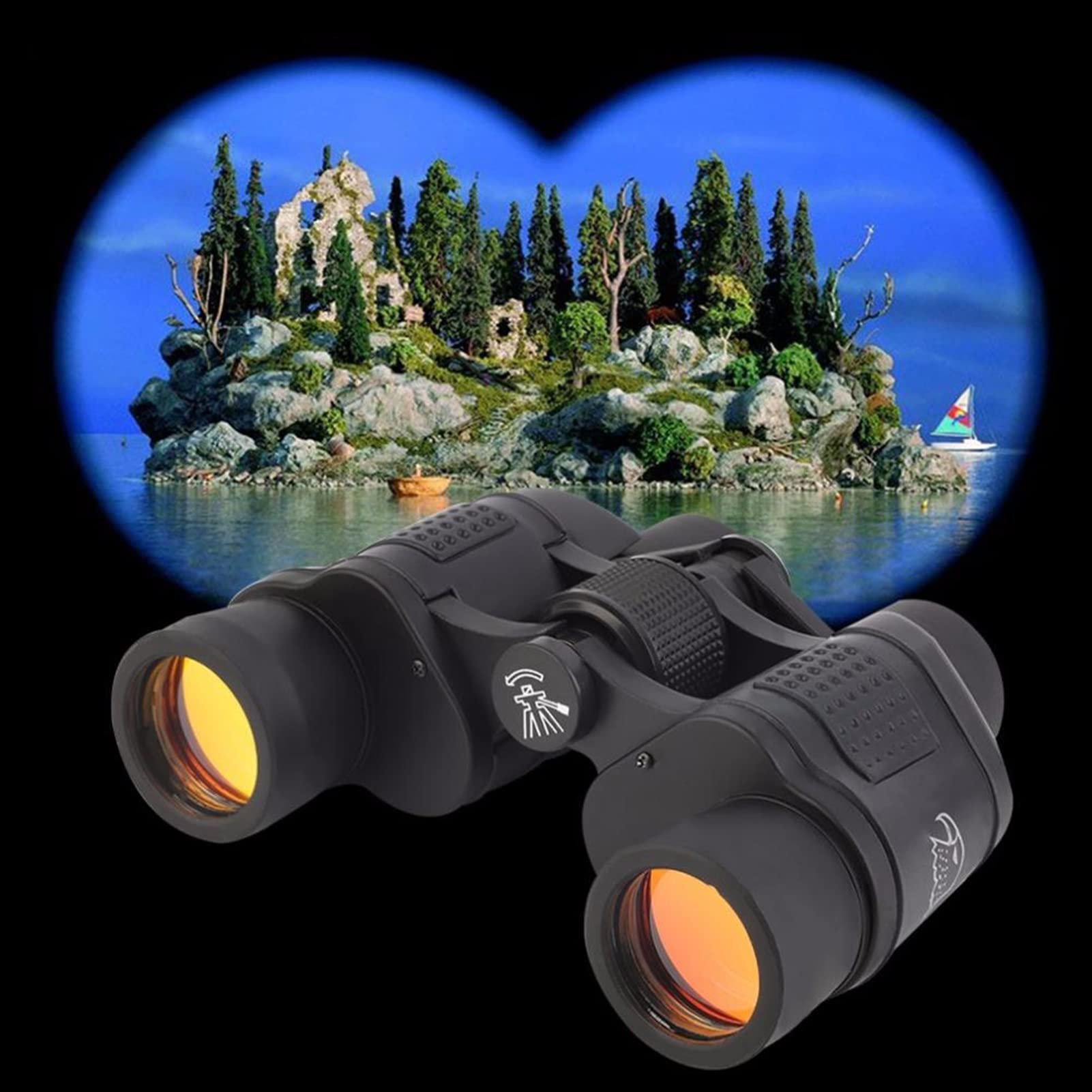 Binocolo HD Monoculare 60x60 3000M Telescopio per binocolo da Caccia ad Alta Definizione