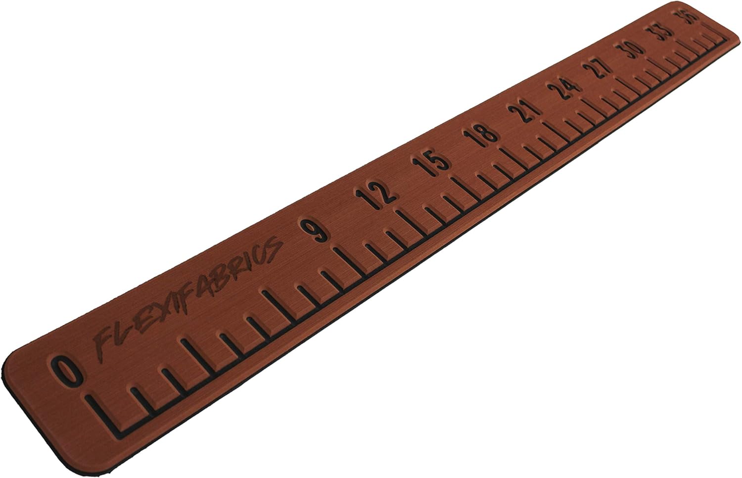 Flexifabrics Marine Foam Fish Ruler | 3M Adhesive Backing | A Great Add-on for Fishing Boats, Kayaks & Coolers | Fishing Measurement Tool