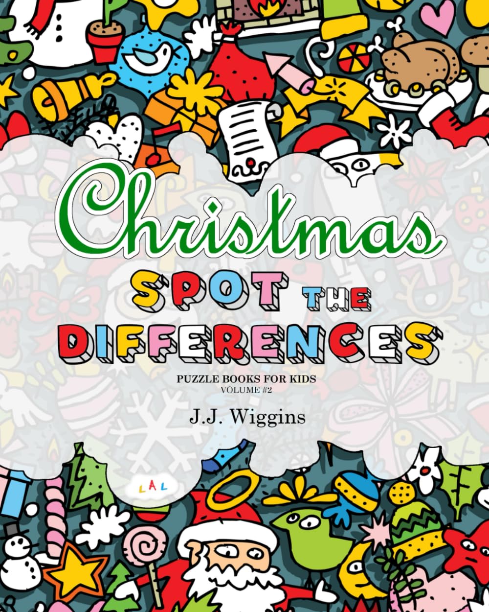 Spot the Differences: Christmas (Puzzle Books for Kids)