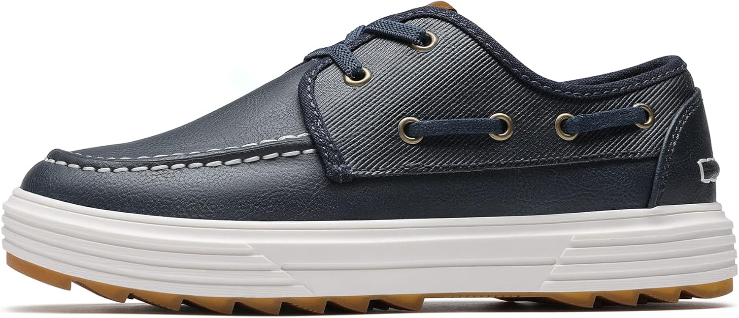 Bruno Marc Boy's Boat Shoes Slip on Loafers Dress Casual School Shoes - Image 3