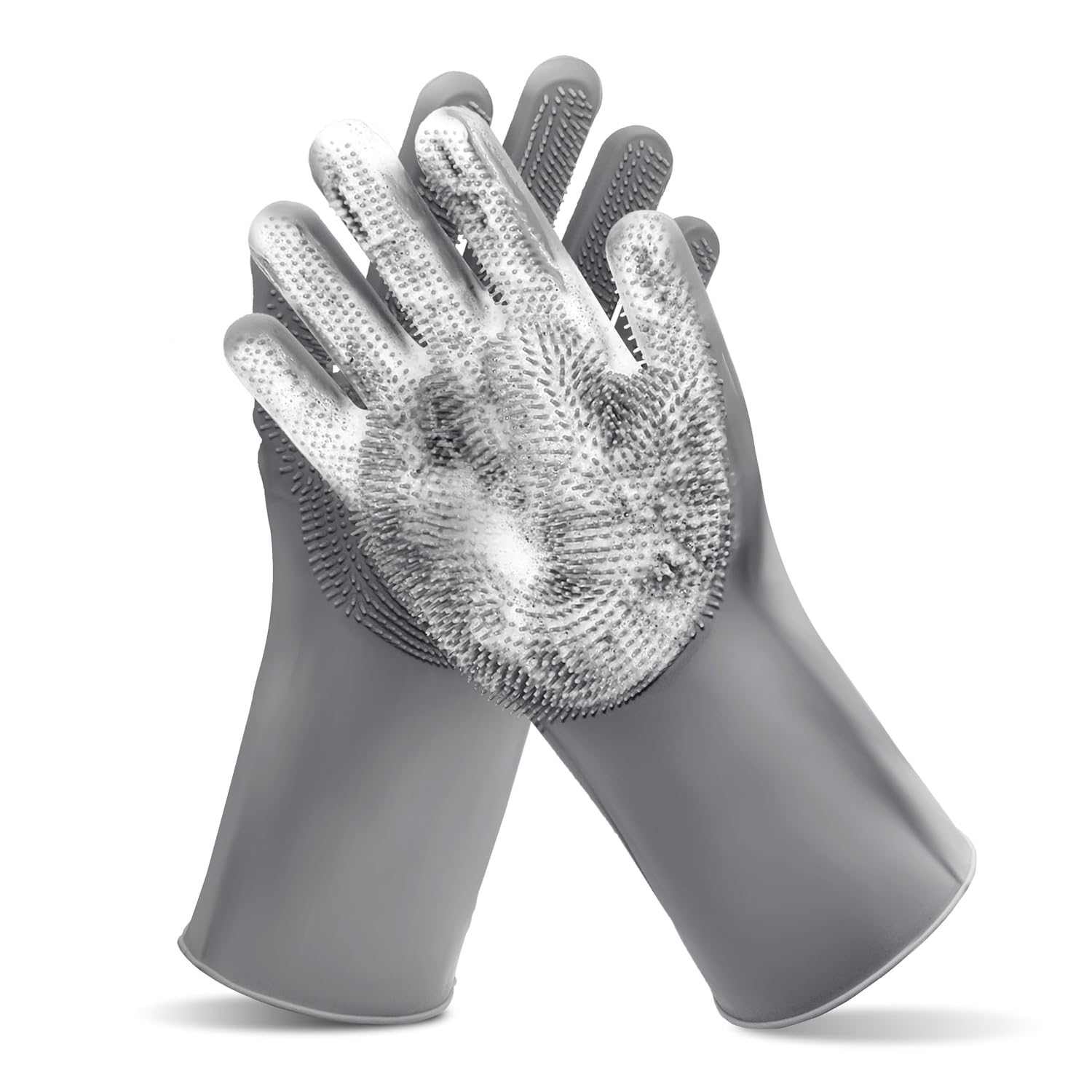 Maiiu Pet Grooming Gloves—Heat Resistant Dog Washing Gloves with High-Density Teeth, Dog Bath Scrubber with Enhanced Five ... - Review, Price and Buying Guide