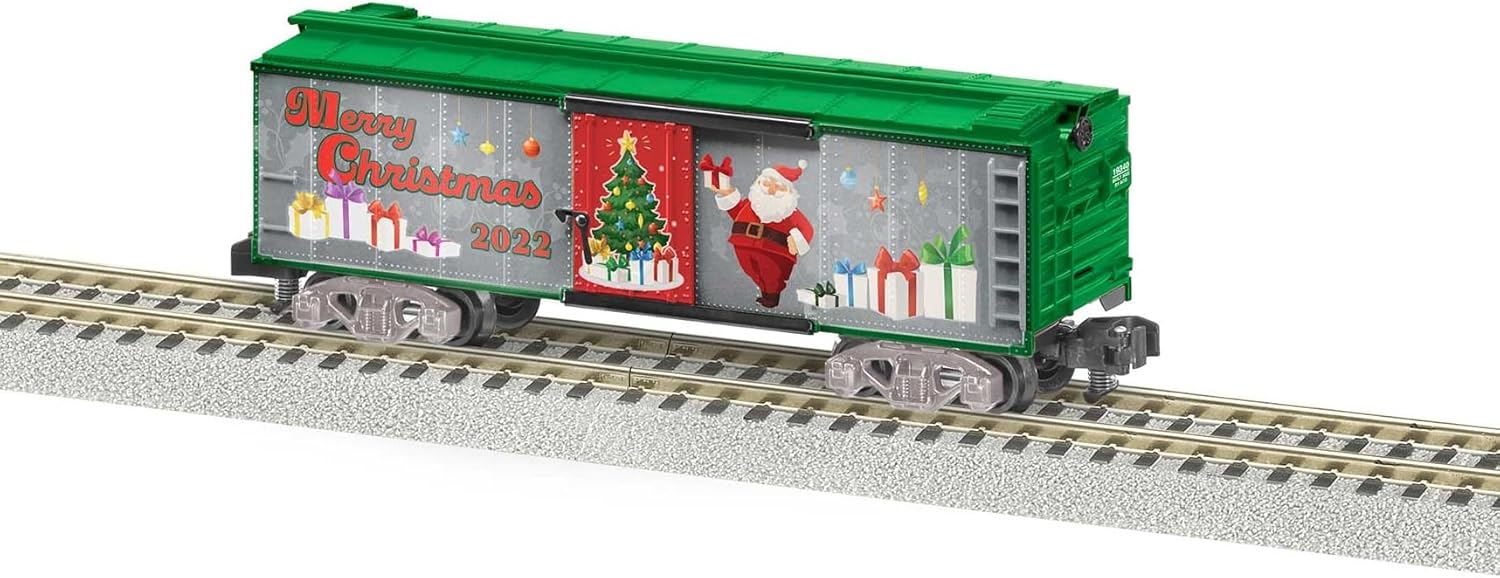 Lionel 2022 Christmas American Flyer S Gauge Model Train Boxcar
