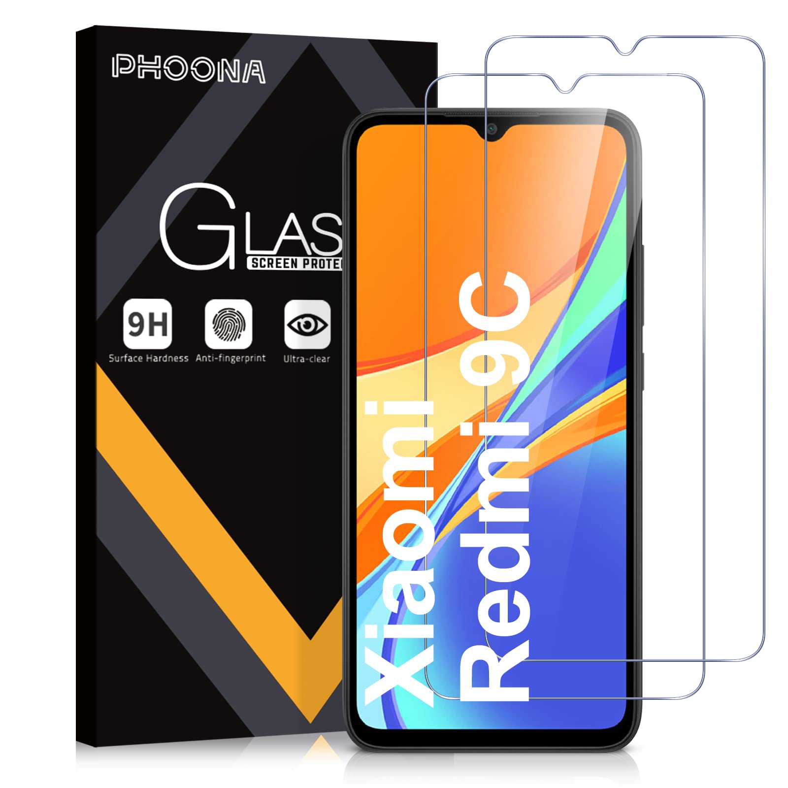 Vetro Temperato Per Xiaomi Redmi Note 8 Pellicola Prottetiva Gc Clarity Protezione Schermo 9h Durezza Alta Qualita