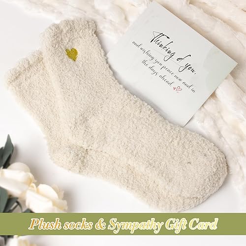 Miniatura 6 de Cestas de Regalo de Condolencias para Pérdida de un Ser Querido, Paquete de Cuidado de Regalos de Duelo para Mujeres de Luto, Cesta de Regalo de