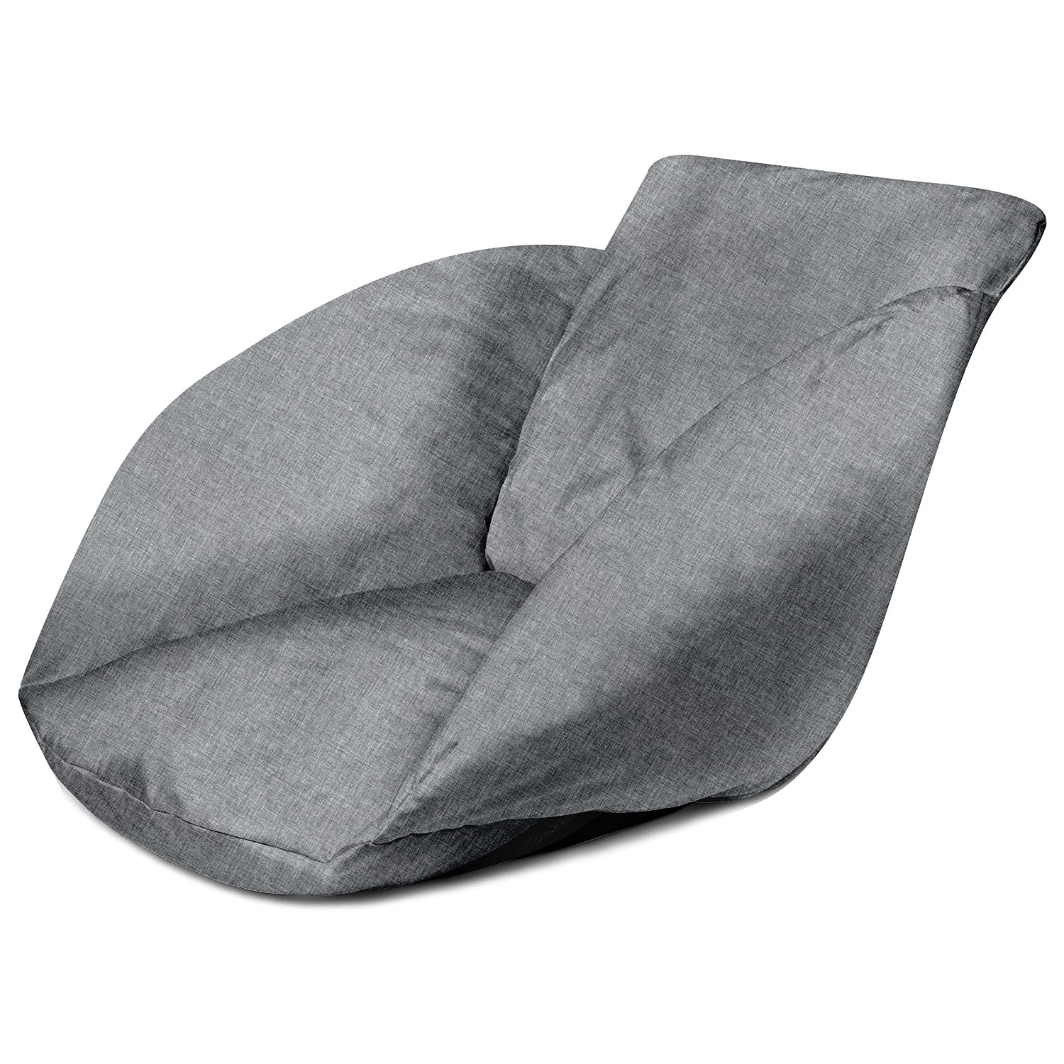 Ferocity Suspendu Hamac Chaise Coussins, Oreiller avec Dossier, Imperméable Siège de Chaise Rembourrage pour Patio Jardin, Balançoire Panier Suspendu Coussin de Siege, Lin [114]