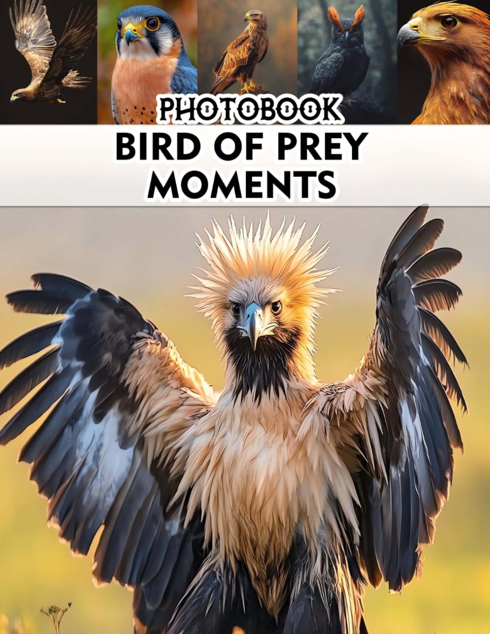 Bird of Prey Moments Photobook: Capture Majestic Raptors in Action for Birdwatching Enthusiasts