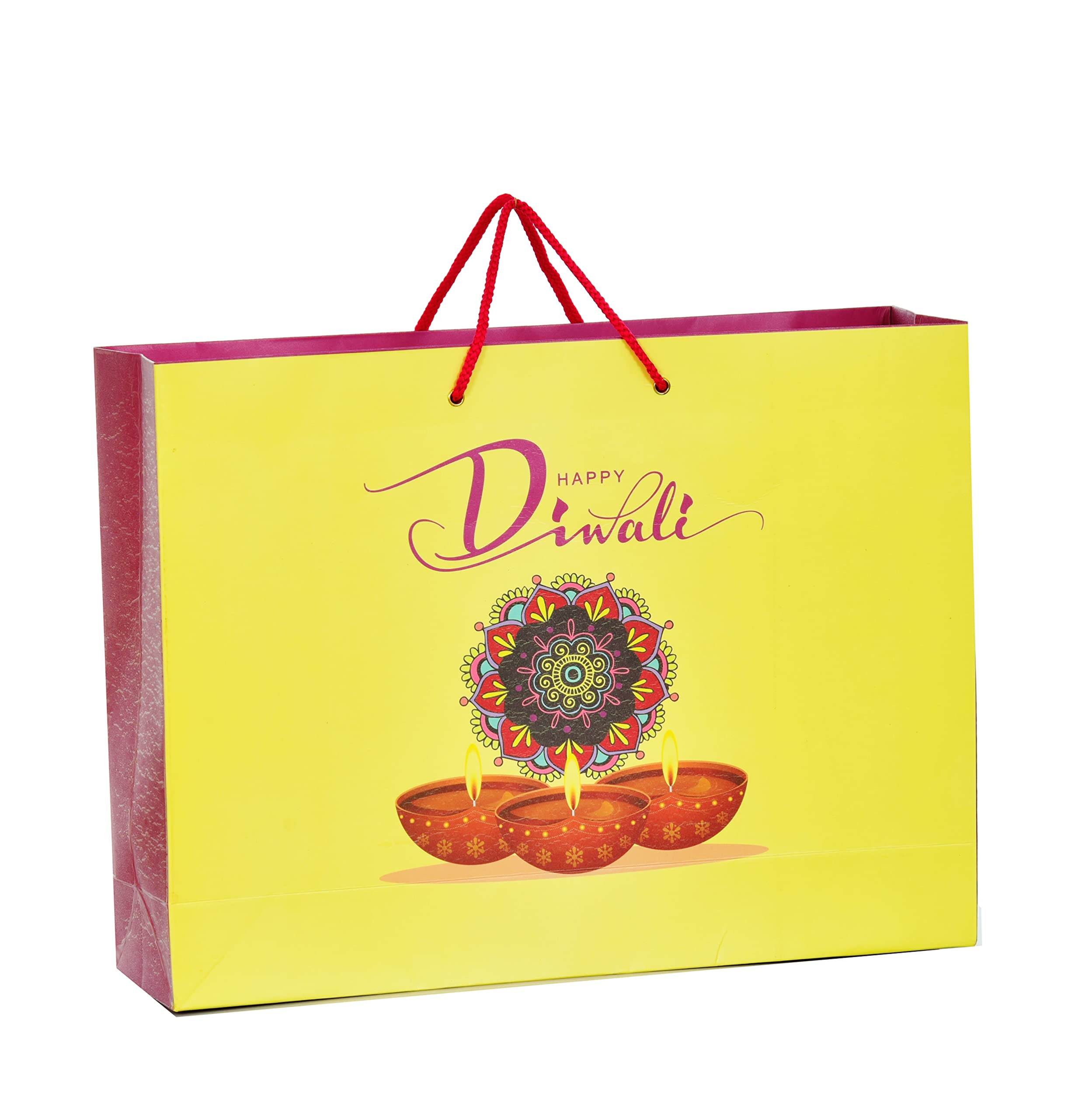 See full amazon price history chart for PPJ ® - HAPPY DIWALI (3 DIYAS YELLOW) - PAPER CARRY BAG, 16 Inch X 12 Inch X 4 Inch for DIWALI RETURN GIFTS (Pack of 10)) PPJ ® - HAPPY DIWALI (3 DIYAS YELLOW) - PAPER CARRY BAG, 16 Inch X 12 Inch X 4 Inch for DIWALI RETURN GIFTS (Pack of 10)) (B0BB33XLSX) Amazon Price History, Amazon Price Tracker