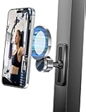 TOPGO Gym Magnetic Phone Holder for Magsafe [360 Adjustable & Shoot Hands-Free Videos] Dual Magnet Fitness Phone Mount Compatible with iPhone 17 Pro Max for Golf Cart, Workout
