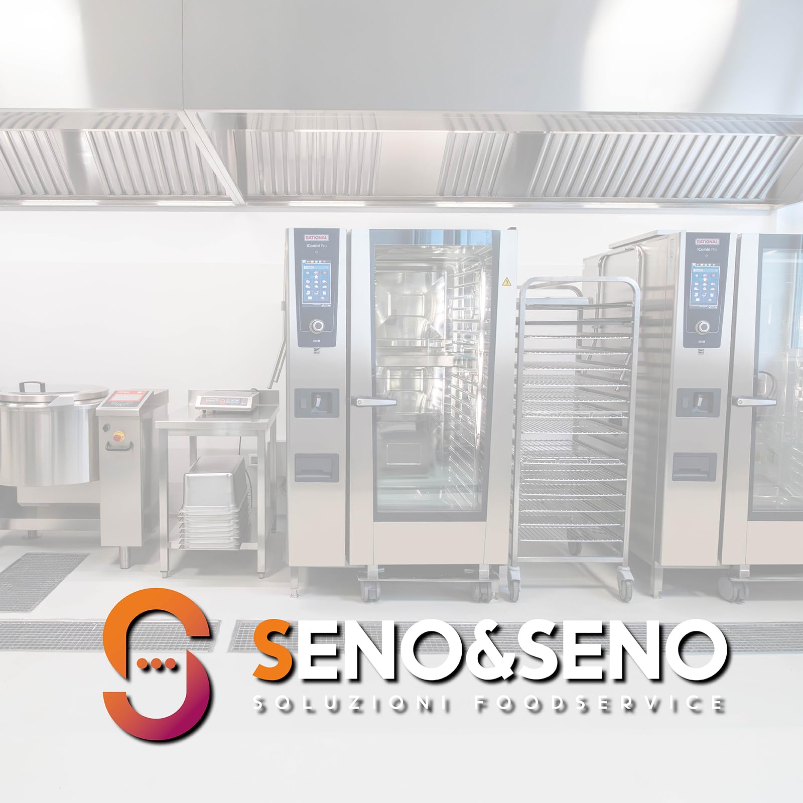 SENO & SENO Universal-Spülmaschinenkorb 50 x 50 x 10 cm aus gummiertem Draht – mit Schutzumrandung – robust, sicher, hergestellt in Italien – für effiziente und organisierte Wäsche