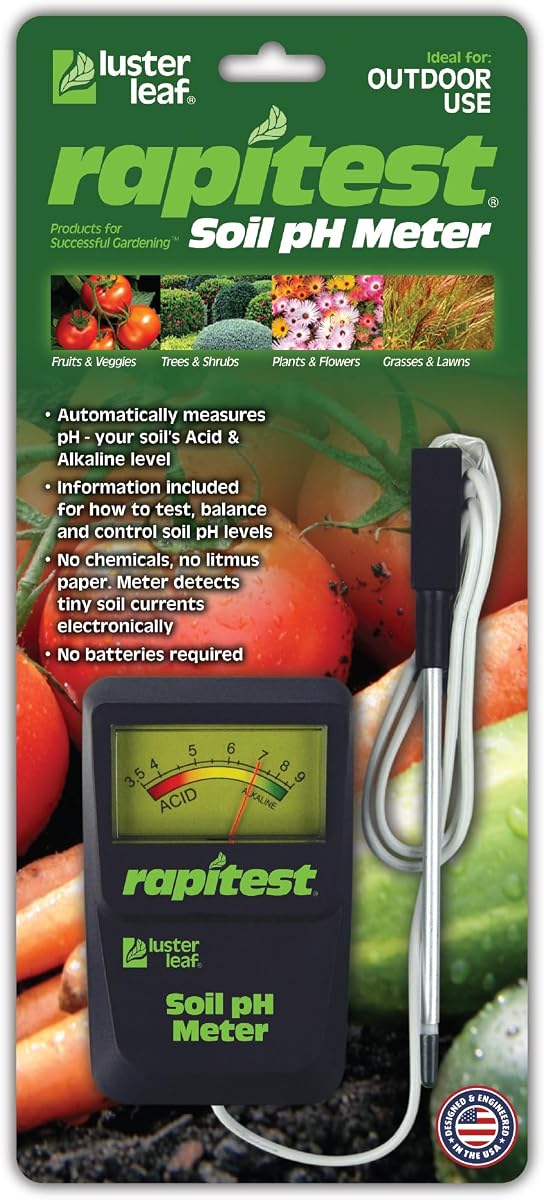 Luster Leaf 1840 Rapitest Soil pH Meter