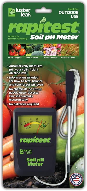 Luster Leaf 1840 Rapitest Soil pH Meter