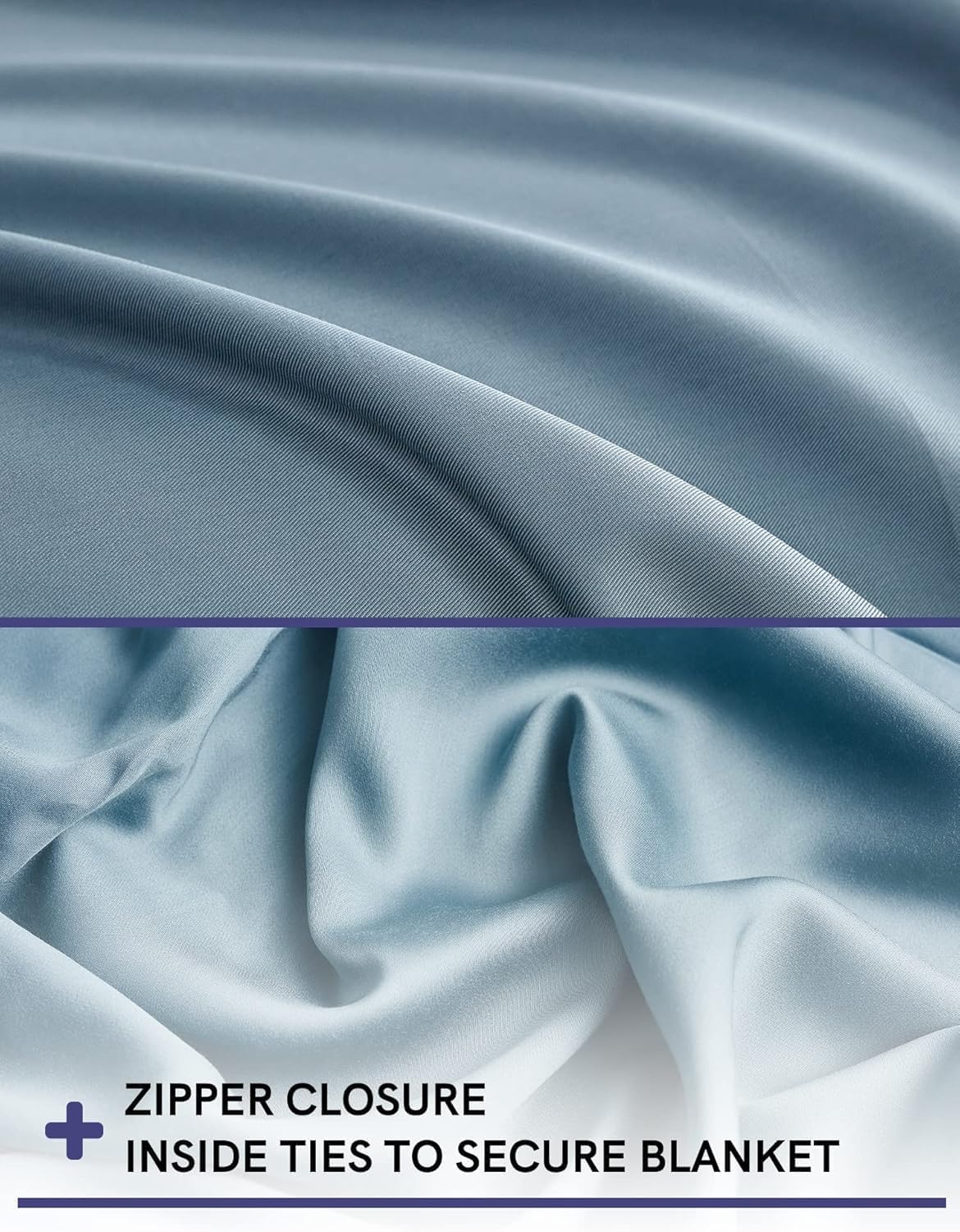 YnM Exclusive 12lb Weigthed Blanket with Cooling Rayon Duvet Cover Bundle,Ideal for Twin or Full Bed(48x72 Inches)