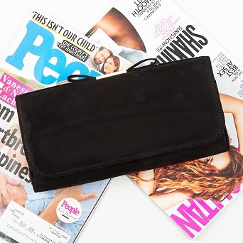 JNB Faux Microsuede Envelope Clutch