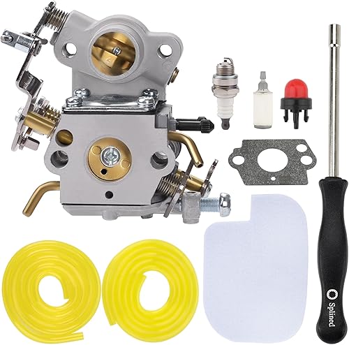 Hipa 545070601 Carburador para Poulan Pro P3314 PP3816 PP4218 PP3416 PPB3416 PP3516 PP4018 SM4218AV Motosierra de gas Reemplazar C1M-W26C