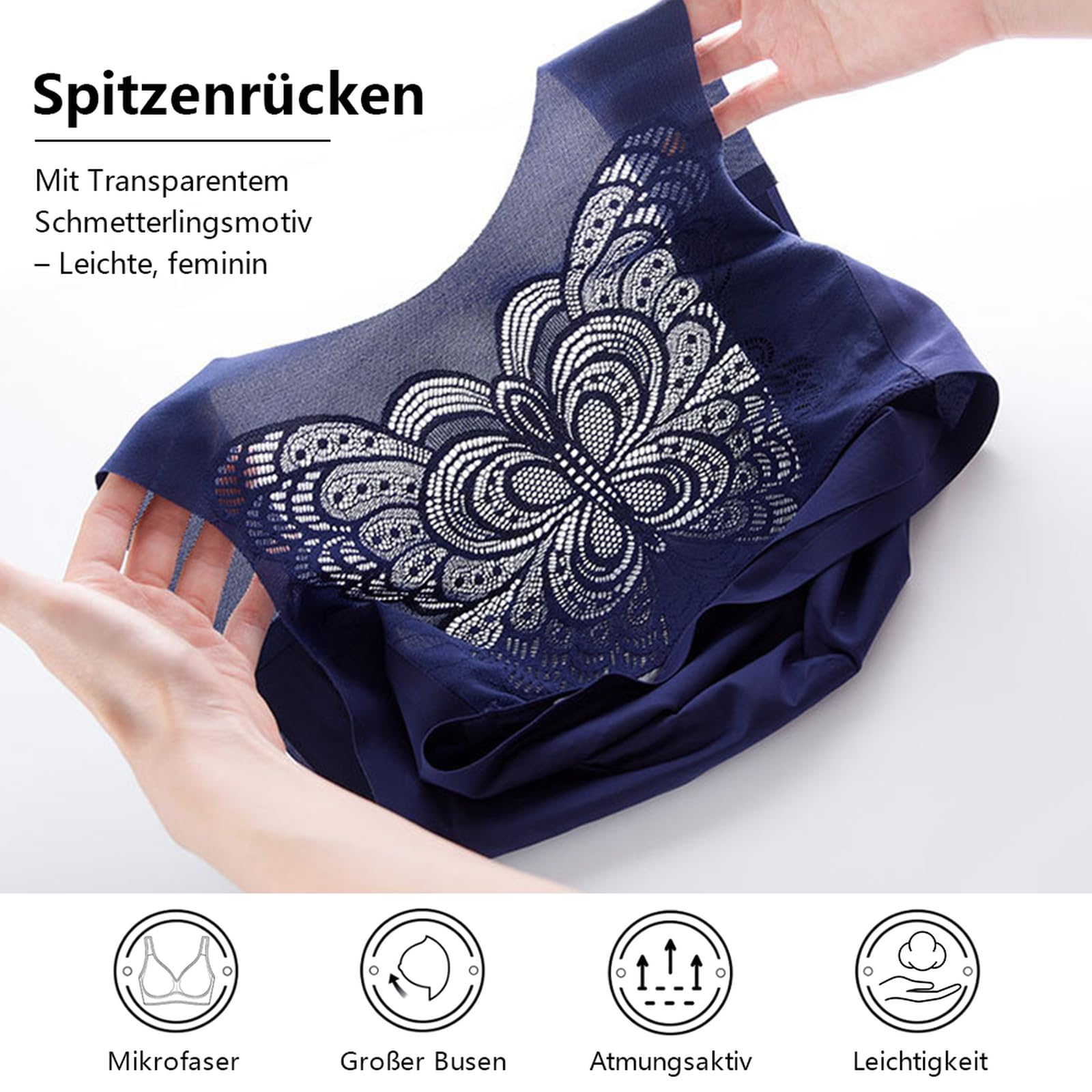 Brassiere Sport Femme sans Armature Soutien Gorge Grande Taille | brassière forte poitrine respirant invisible sous les vêtement utilisation quotidienne