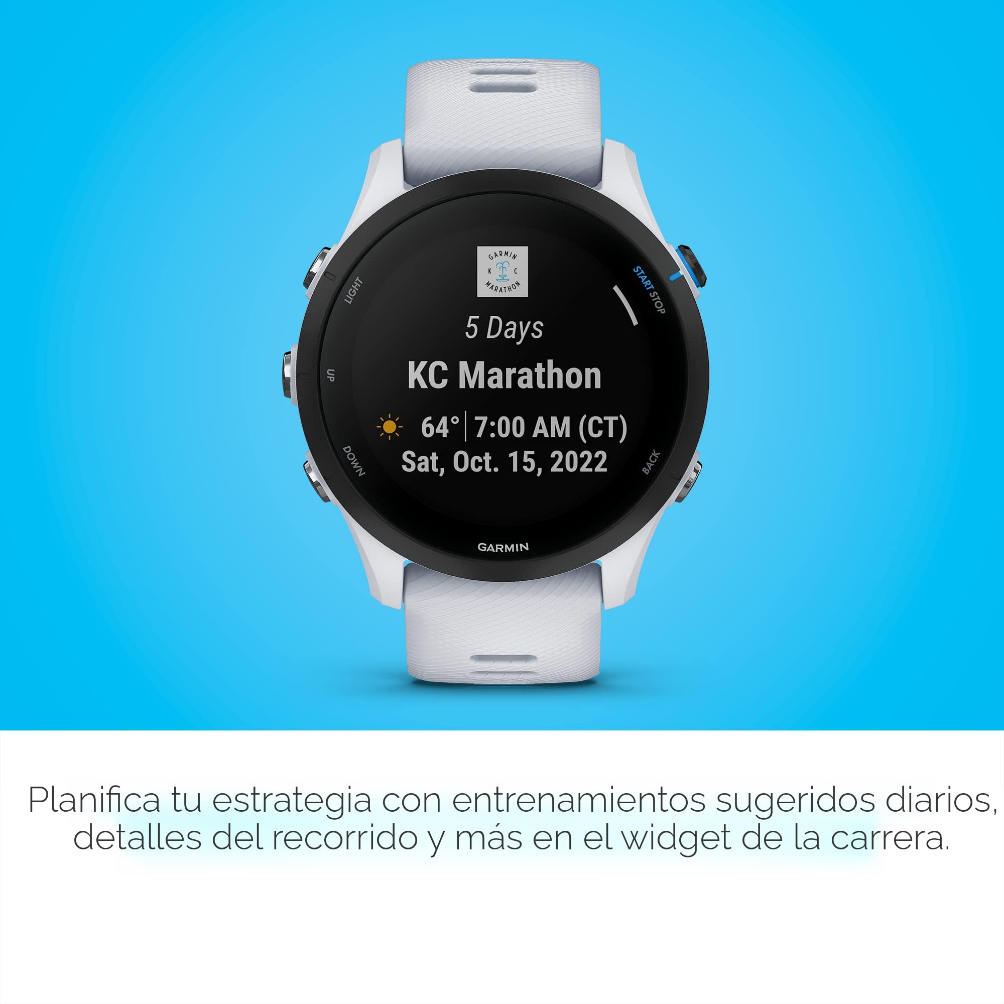 Amazon.com: Garmin Forerunner® 255 Music, reloj inteligente para