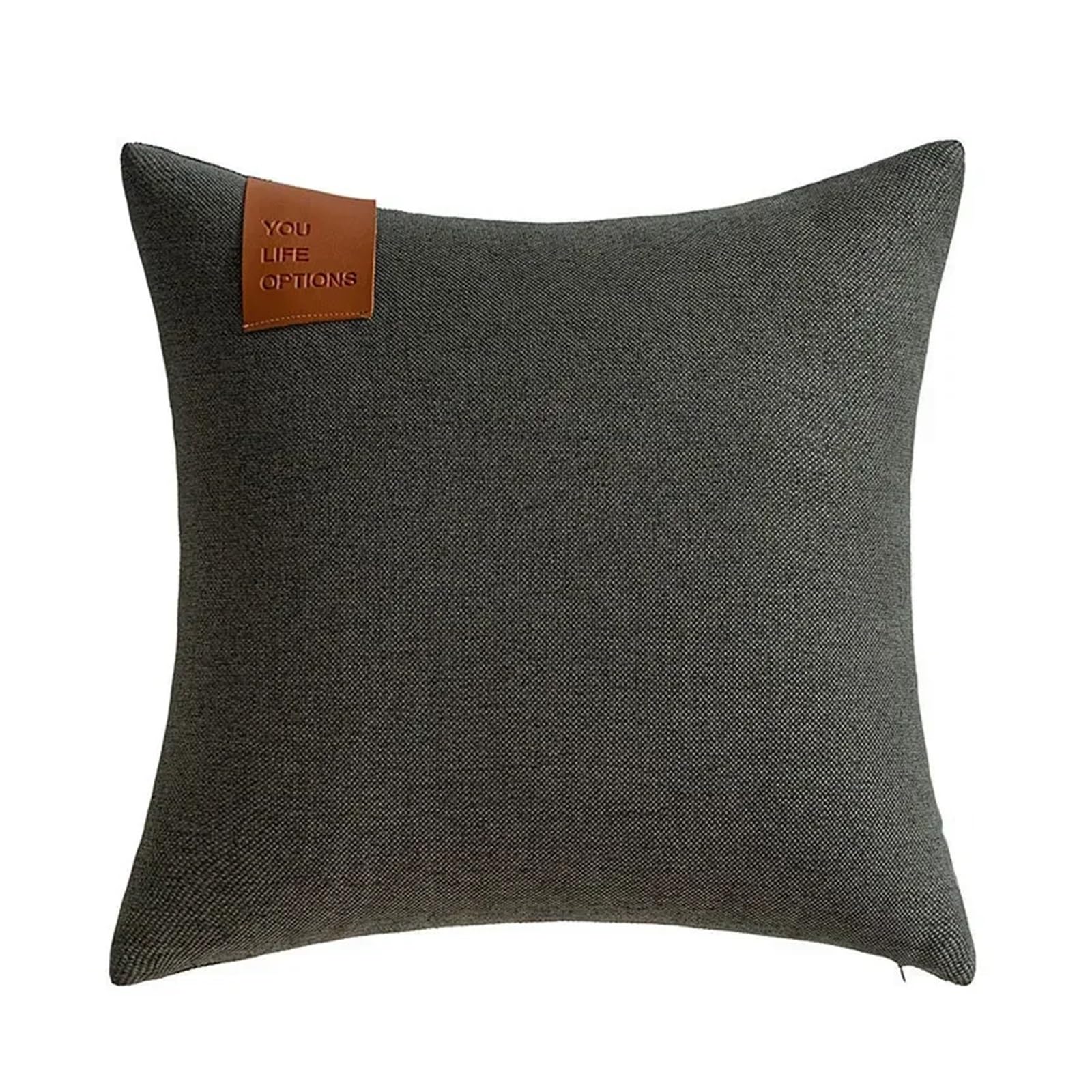 Housse coussin cuir 60x60 résistante pour protéger les sièges du salon
