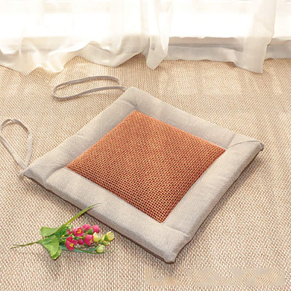 Assise trop dure ? Coussin de chaise de 4 pièces épais 40x40cm lavable