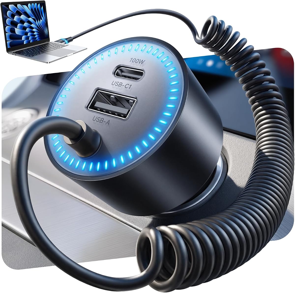 Rocoren 200W Car Charger