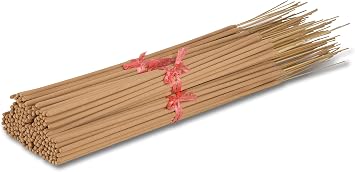 19 Inch Long Jumbo 150 Unscented Sticks Five Bundles 100% Natural Joss & Bamboo Punk Blanks. Add Any Aroma Depot Fragrance Oils to Make Your own Scented Incenses. Natural