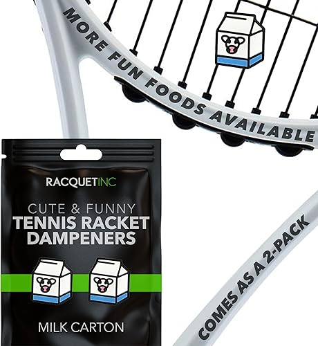 Miniatura 14 de Racquet Inc Regalos de Tenis - Amortiguadores de Vibración para Raqueta de Tenis - Absorbe Choques, Reduce la Vibración de las Cuerdas para Mejor