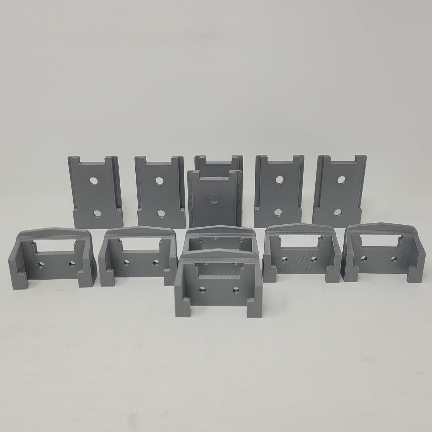 Fits Porter Cable 20v Tool and Battery Holder Mount Gray 6 of Each Organizer