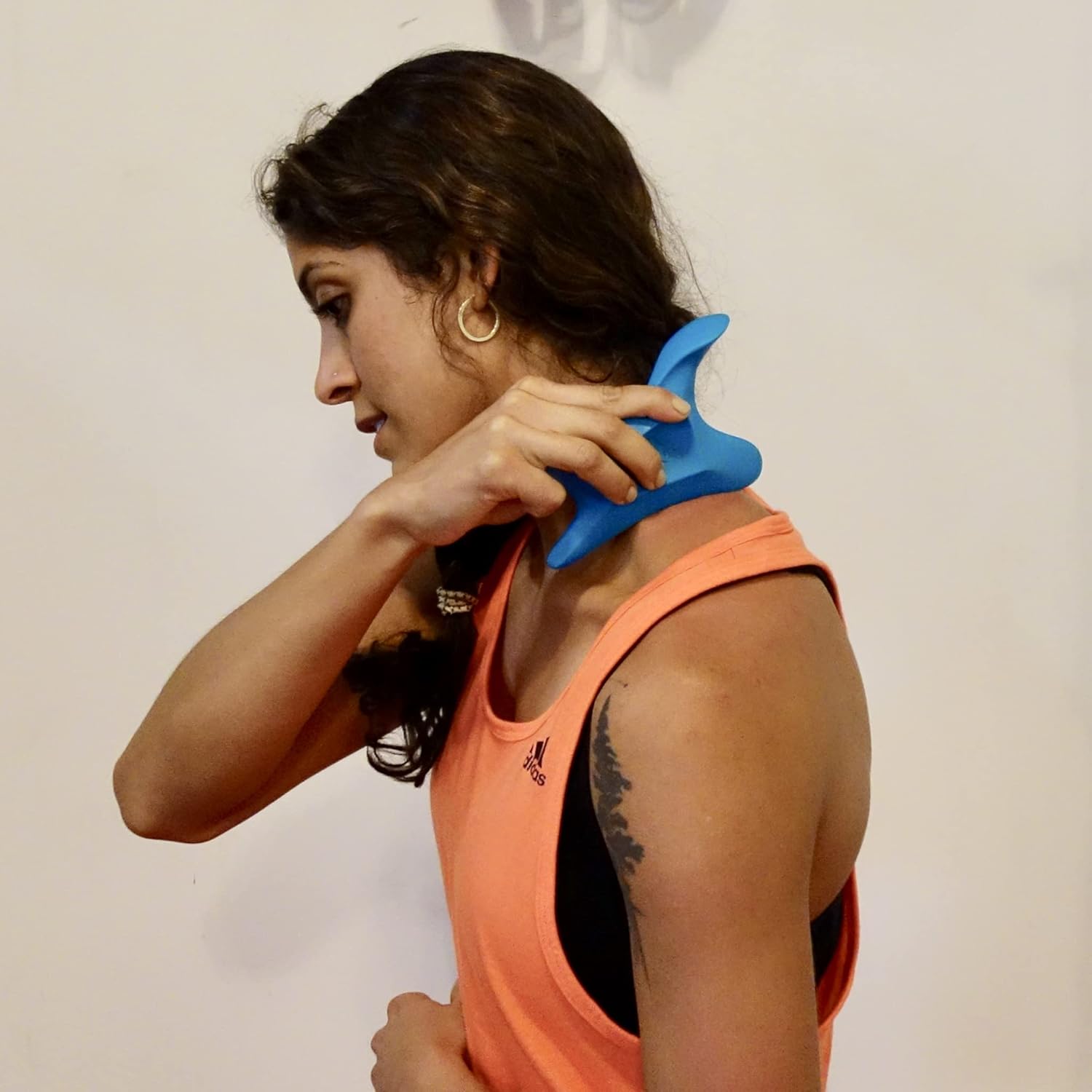 The Wave Tool, The Ultimate Soft Tissue Release Tool. Patented, Ergonomic Scraping and Massage Tool for Adhesions, Trigger Points, Myofascial Release. : Health & Household